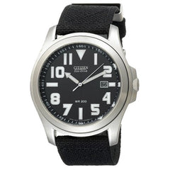 Citizen Men's Eco-Drive Canvas Watch #BM6400-00E